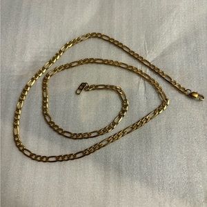 4mm 316L Gold Plated Stainless Steel 24 long